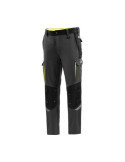 Pantalon tech trousers gris amarillo fl talla xl SPARCO
