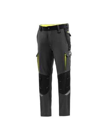 Pantalon tech trousers gris amarillo fl talla xxl SPARCO