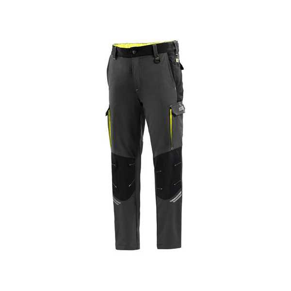 Pantalon tech trousers gris amarillo fl talla xxl SPARCO