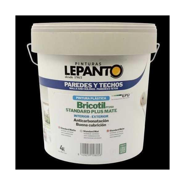 Pintura plastica bricotil int-ext 25kg blanco mate BRICOTIL