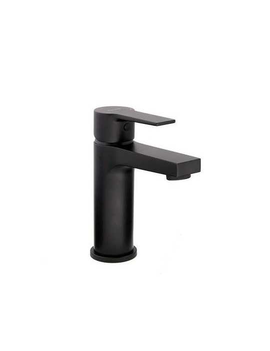 Grifo de lavabo monomando 100mm go 2 negro mate CLEVER