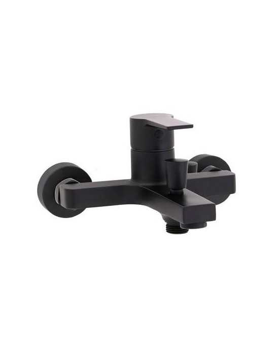 Grifo de baño-ducha monomando go 2 negro mate CLEVER