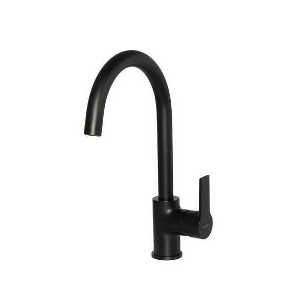 Grifo de cocina monomando 270mm go 2 negro mate CLEVER