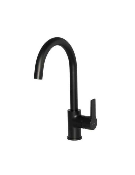 Grifo de cocina monomando 270mm go 2 negro mate CLEVER