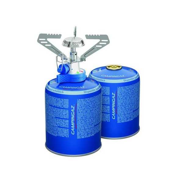 Kit supervivencia hornillo + 2 cartuchos cv470 CAMPINGAZ