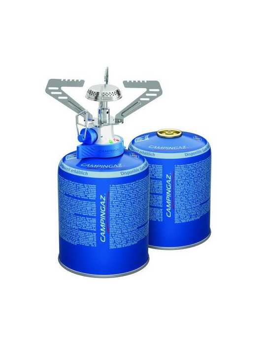 Kit supervivencia hornillo + 2 cartuchos cv470 CAMPINGAZ