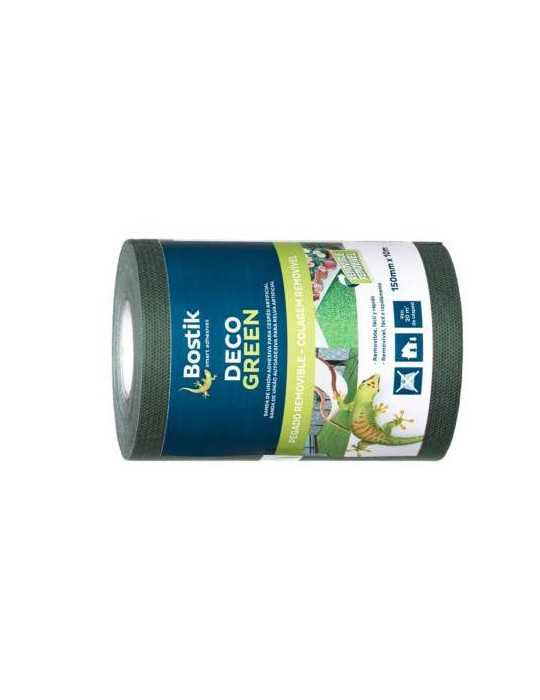 Banda de union adhesiva deco green 15cm x 10mverde BOSTIK