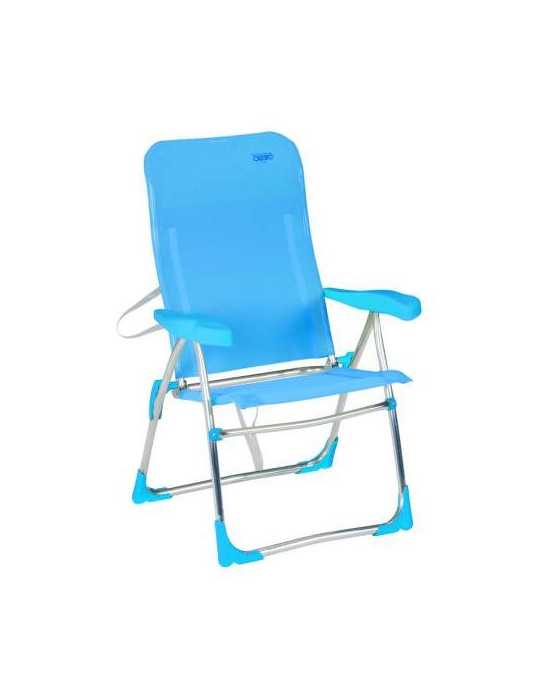 Silla playa alta multifibra al/206-m-05 azul BOGAERT