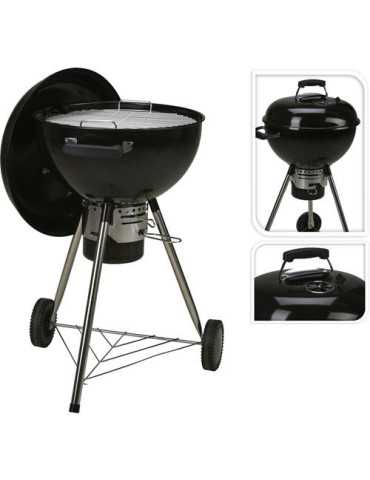 Barbacoa redonda spherical 58x50x96cm x85000150 KOOPMAN