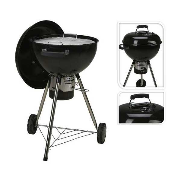 Barbacoa redonda spherical 58x50x96cm x85000150 KOOPMAN