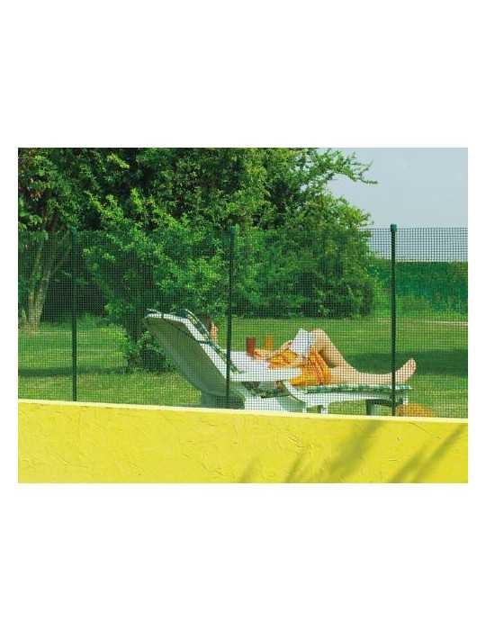 Malla cuadranet premium 1x25m.10x10mm.400gr.verde CATRAL GARDEN