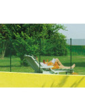 Malla cuadranet premium 1x25m.10x10mm.400gr.verde CATRAL GARDEN