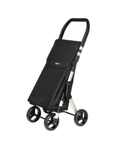 Carro de compra 46l muuvi up negro 4 ruedas PLAY
