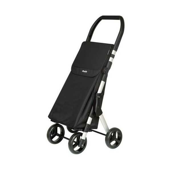 Carro de compra 46l muuvi up negro 4 ruedas PLAY