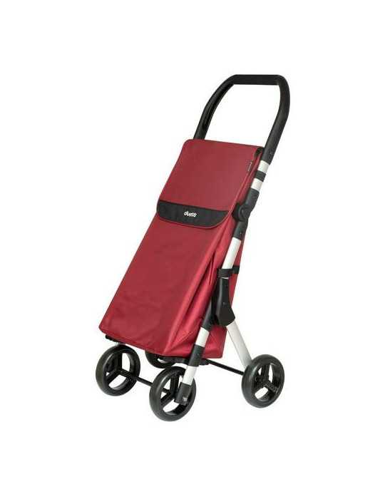 Carro de compra 46l muuvi up rojo 4 ruedas PLAY