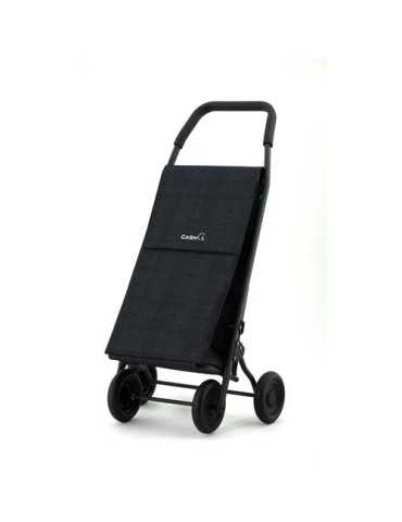 Carro compra cross 4r denim negro 45l no plegable GARMOLL