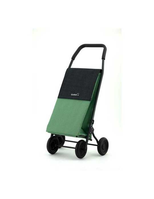 Carro compra cross 4r denim verde negro 45l GARMOLL