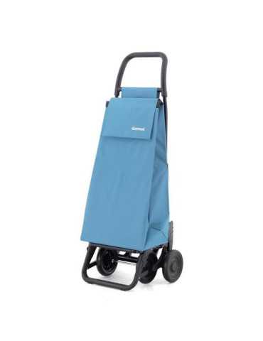 Carro compra 4 ruedas 45l azul maya 14g5 po c-870 GARMOLL