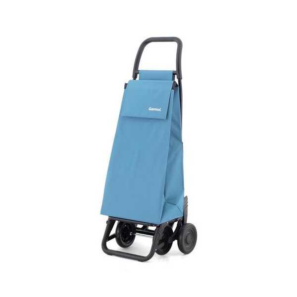 Carro compra 4 ruedas 45l azul maya 14g5 po c-870 GARMOLL