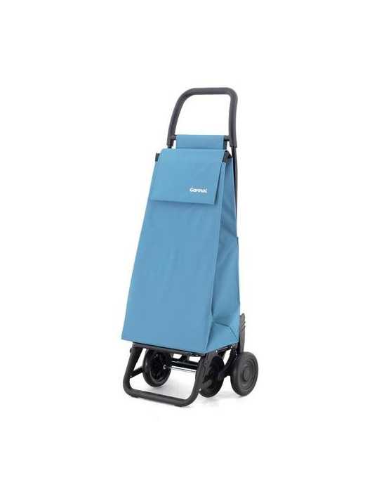 Carro compra 4 ruedas 45l azul maya 14g5 po c-870 GARMOLL