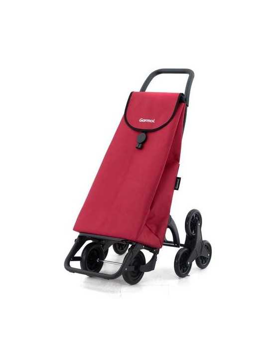 Carro compra escaleras travel rojo 55l g53x3 GARMOLL