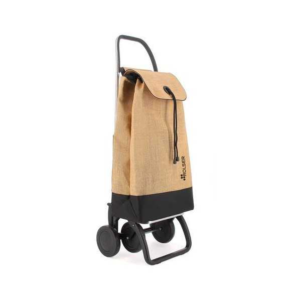 Carro compra i-max yute bi 43l natural-negro 2/4ru ROLSER