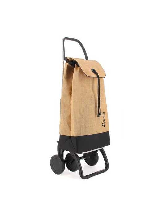 Carro compra i-max yute bi 43l natural-negro 2/4ru ROLSER