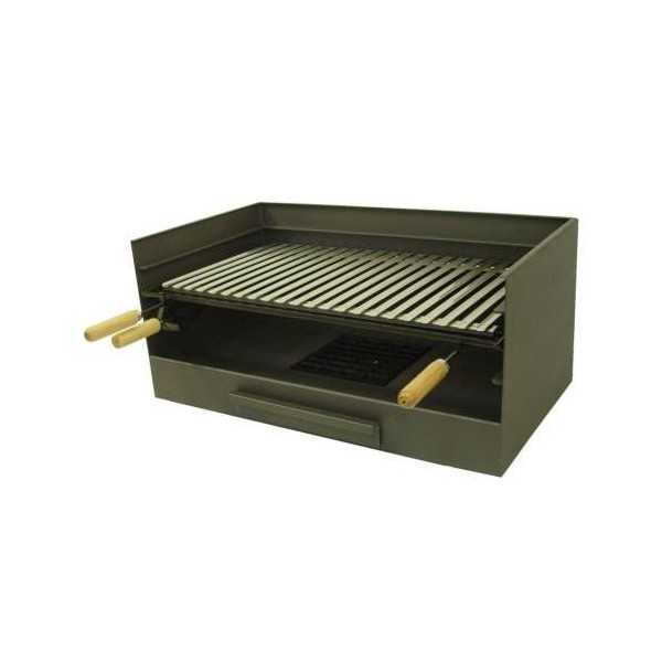 Cajon barbacoa con parrilla inox. 61x40x33cm.71515 IMEX