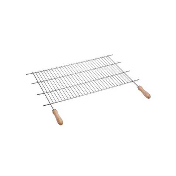 Parrilla barbacoa zn. 80x40 mango madera 2475 SAUVIC