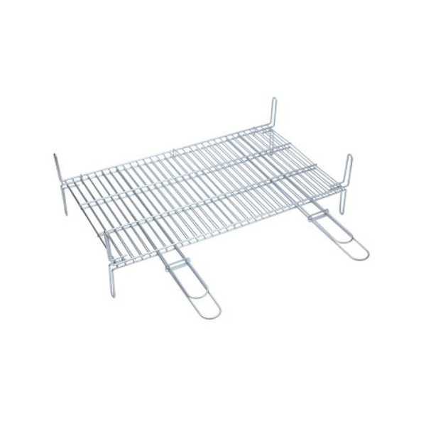 Parrilla doble 65x40 2657 SAUVIC
