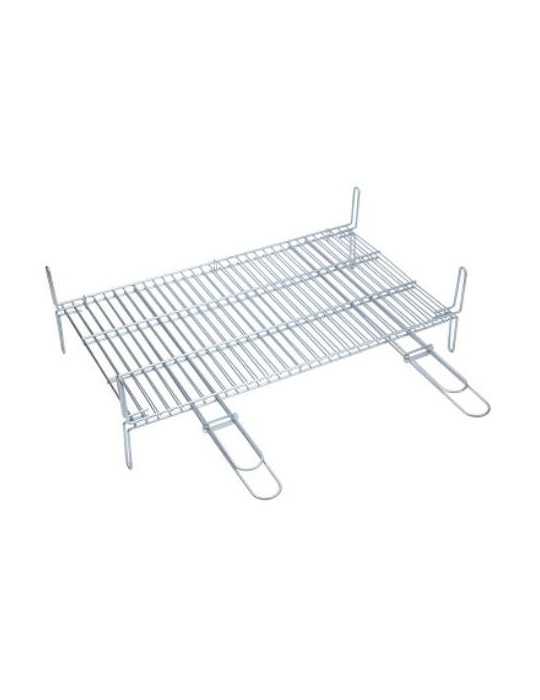 Parrilla doble 65x40 2657 SAUVIC