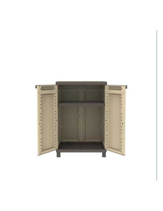 Armario bajo dos puertas 102x68x39cm. sahara JOBGAR