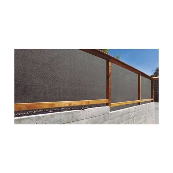 Malla ocultacion premium 230 gr/m2 100 2x5m antrac NOVARTIX