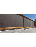 Malla ocultacion premium 230 gr/m2 100 2x5m antrac NOVARTIX
