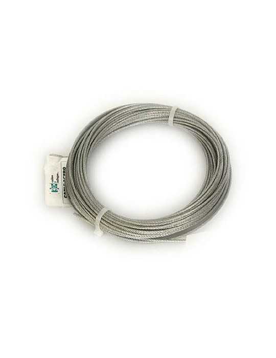 Cable acero 6x19+1 8 mm. (rollo 25 m.) CABLERED