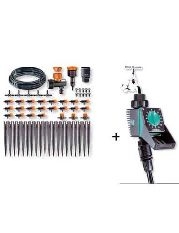 Kit goteo 20 macetas+progr. d907660 CLABER