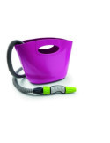 Cesta c/15m manguera exten+ acc. aquapop 15 fucsia HOZELOCK