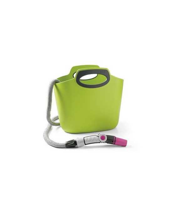 Kit manguera bolsa extensible 30m lima aquapop HOZELOCK