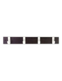 Colgador haya 4 ganchos blanco/wengue 3704-0 SAINT GENIS