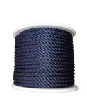 Cordon poliester 12 mm. az. navy hyc-braid 100 m. DEL SEGURA