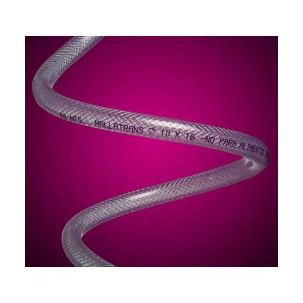 Manguera cristal reforzada 50m. 8x14mm. ESPIROFLEX
