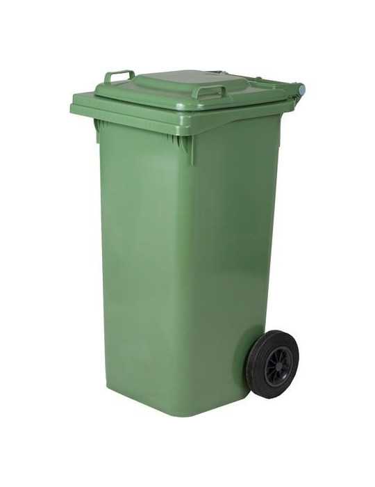 Contenedor industrial maiol 120l con ruedas verde MAIOL