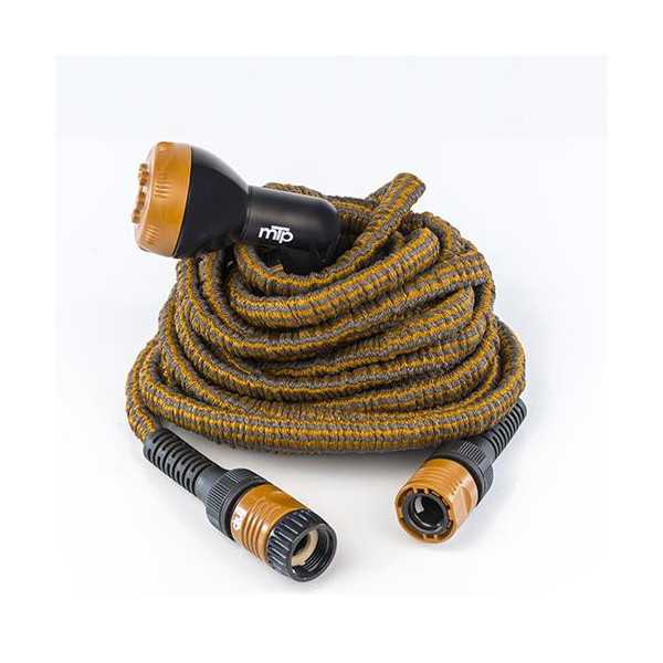 Manguera extensible wally 7,5 bronce/gris GLOBAL BOSQ