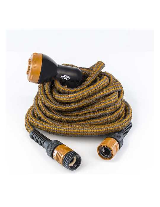 Manguera extensible wally 7,5 bronce/gris GLOBAL BOSQ