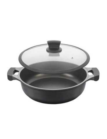 Cacerola baja aluminio fundido 32cm x-pert METALTEX