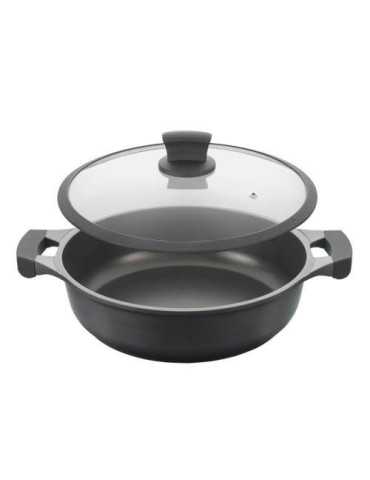 Cacerola baja aluminio fundido 34cm x-pert METALTEX