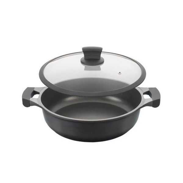Cacerola baja aluminio fundido 34cm x-pert METALTEX