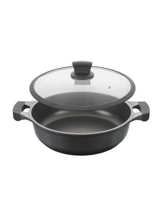 Cacerola baja aluminio fundido 34cm x-pert METALTEX