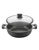 Cacerola baja aluminio fundido 34cm x-pert METALTEX