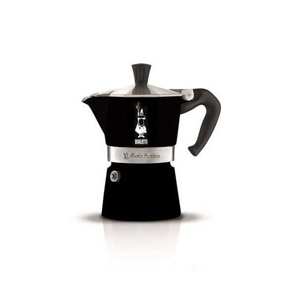 Cafetera italiana moka express negro 3 tazas BIALETTI